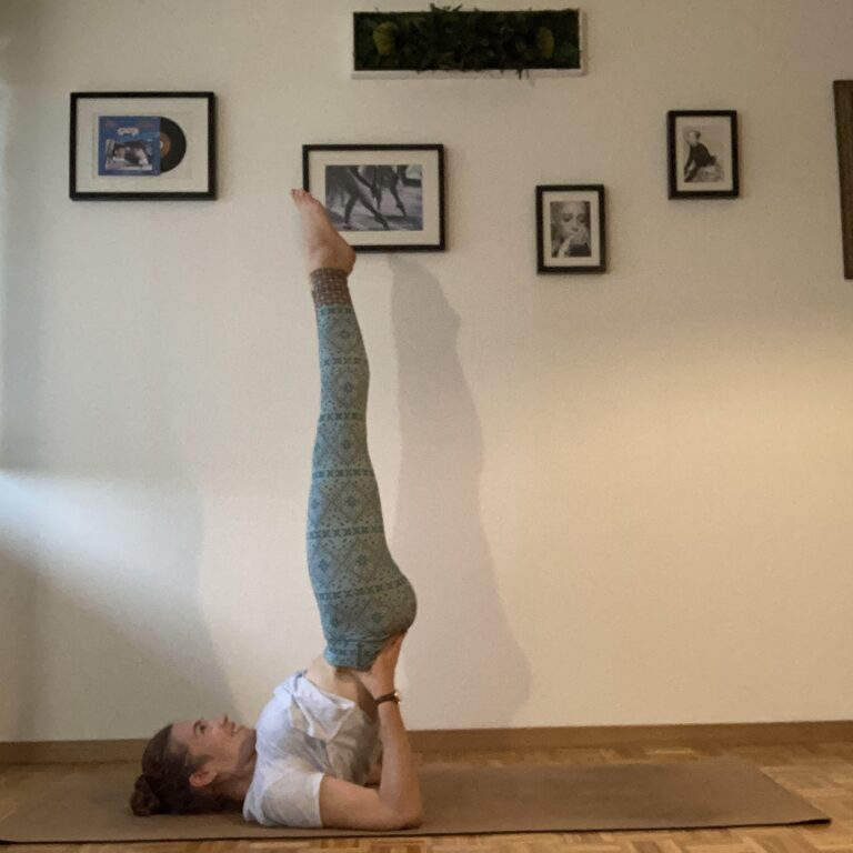 Salamba Sarvangasana