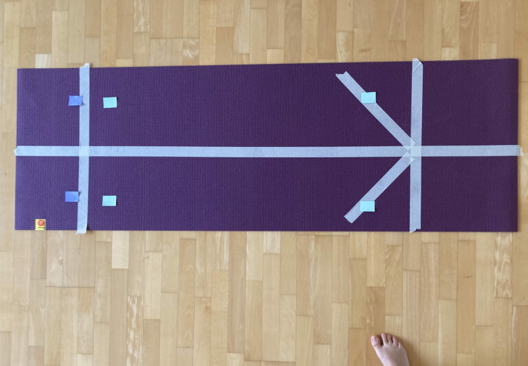 Marquer son tapis de yoga